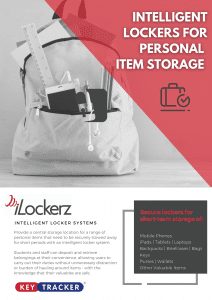 KeyTracker iLockerz Intelligent Lockers Information Sheet