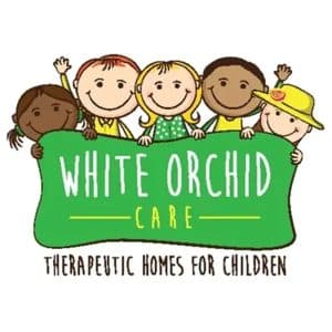 White Orchid Care Logo